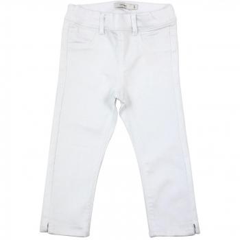 NAME IT Pantalón - para niña Blanco brillante 122 cm