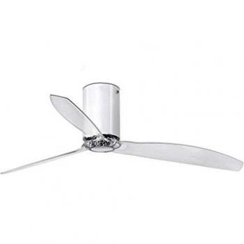Faro barcelona 32038 mini tube fan ventilador de techo blanco transparente con motor dc