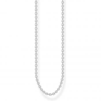 Thomas Sabo Sterling Silver 925 Anchor Chain Necklace for Women, 40-45 cm
