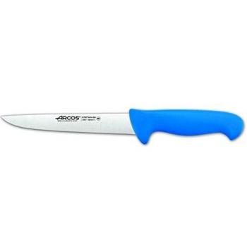 Arcos Serie 2900, Cuchillo Carnicero, Hoja de Acero Inoxidable Nitrum de 180 mm, Mango inyectado en Polipropileno Color Azul