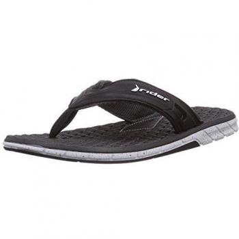 Rider Next - Sandalias de goma para hombre, color negro, talla 41