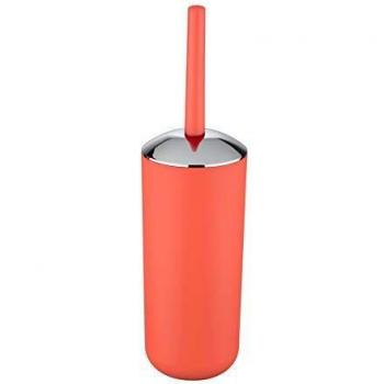 Escobilla de WC Brasil Incasable TPE 10 x 37 cm Color Rojo Coral
