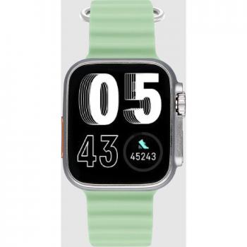 Radiant Reloj Inteligente Jersey 36mm Verde con Pulsómetro, Tensiómetro, Monitor de Sueño y Notificaciones, Compatible con Android e iOS