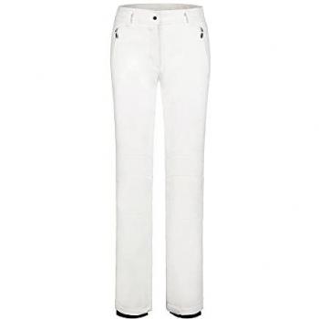 Pantalón largo de esquí Icepeak Entiat blanco para mujer - Talla 40