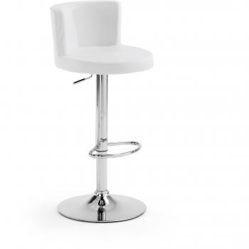 Kave Home Taburete Antennae, blanco
