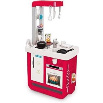 Smoby-310813 Cocina Bon Appetit, Color Rosa