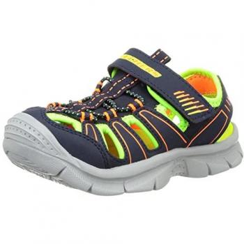 Chancla Skechers Relix-Valder, Sandalias infantiles azul marino, modelo 406520L, talla 35 EU