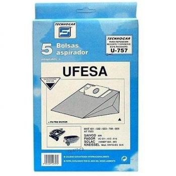 Tecnhogar - Caja 5 Bol. Asp.Ufesa Mt-502
