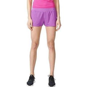 adidas Grete Msh - Short para mujer, color morado, talla XL3