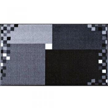 Wash+Dry - Alfombra Mosaico grau 115x175, Gris