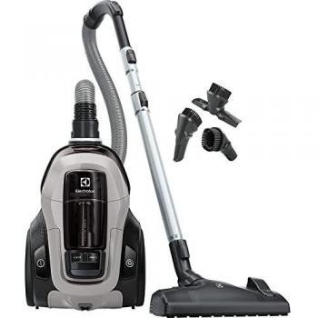 Aspirador sin bolsa Electrolux Pure C9 PC91-4MG, 7 etapas de filtración, variador de flujo de aire, accesorios 3 en 1, color gris