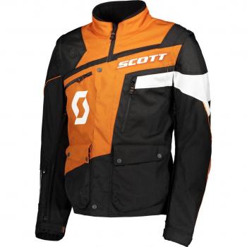 Scott 350 Adv Moto Chaqueta Negro/Naranja 2018