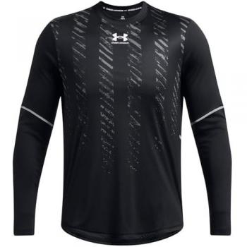 Camiseta de Manga Larga Under Armour Challenger Pro para Hombre - Negro (M)
