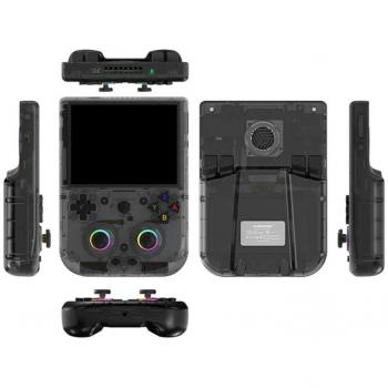 Consola Retro Portátil Anbernic RG406V Negra Transparente 128GB 5500mAh Pantalla IPS 4 Pulgadas