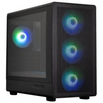 Caja Zalman M5 ARGB Mini Tower M-ATX 4 Ventiladores de 120mm 2xUSB 3.0 Negra Sin Fuente