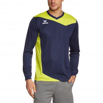 erima Trikot Glasgow La - Top de manga larga de running para hombre, color azul, talla S