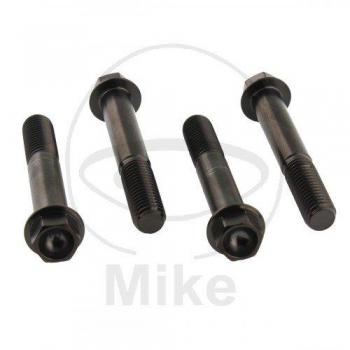 probolt titanio negro pernos de la pinza de freno delantero Juego
