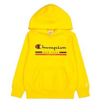 Sudadera Champion Junior Amarilla con Gorro - Ultra-Ligera y Suave, Talla 15-16 Años