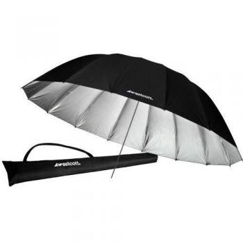 Westcott 7 foot 2.2m Parabolic Umbrella - Silver