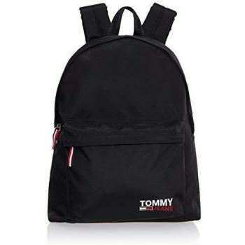Mochila Tommy Jeans Campus para Hombre - Color Negro, Tamaño 32x42x13 cm