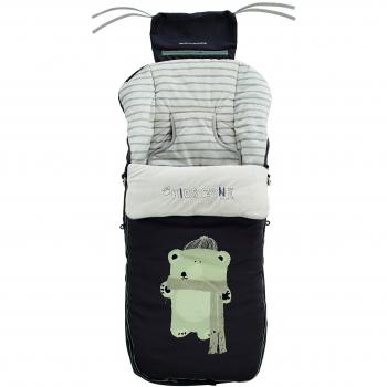 Jane - Saco Silla Paseo Jané Nest Plus Pushchair Footmuff 80473 gris/negro