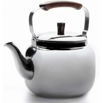Tetera Pava Inox con Asa Abatible Lacor - 4 Litros