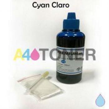 Botella de Tinta Compatible con Epson 100 Ml Cian Claro