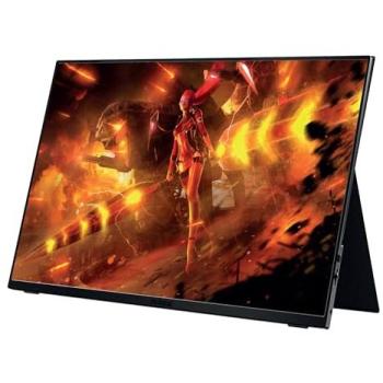 Monitor Portátil Gaming Nilox 16.1 Full HD IPS WUXGA 1920x1200, Frecuencia 120 Hz, Conexiones USB-C y Mini HDMI
