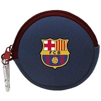 FCB FC Barcelona Redondo Neopreno Monedero Tiempo Libre y Sportwear, Adultos Unisex, Multicolor