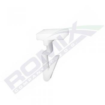 Soporte parachoques ROMIX ROM C70317 con diseño robusto, material de alta resistencia, fácil instalación, compatible con múltiples modelos y acabado en color negro