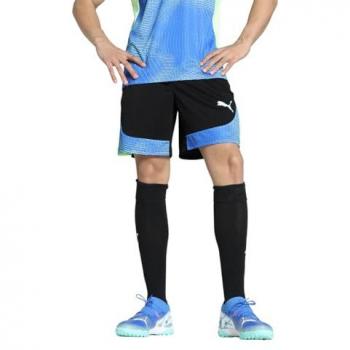 Pantalones Cortos Deportivos Puma Final Hombre Negro Manzana Burbujeante Amarillo