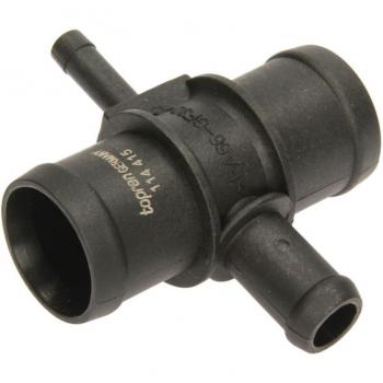 Manguera del radiador HANS PRIES 114 415 / Brida de refrigerante TOPRAN 114 415 - Manguera de alta calidad, resistente a temperaturas extremas, compatible con sistemas de refrigeración de vehículos,