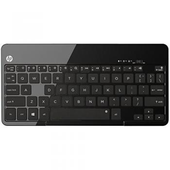 Teclado Bluetooth HP K4600 Compacto Inalámbrico Negro con Soporte para Dispositivos hasta 10 Idioma Inglés