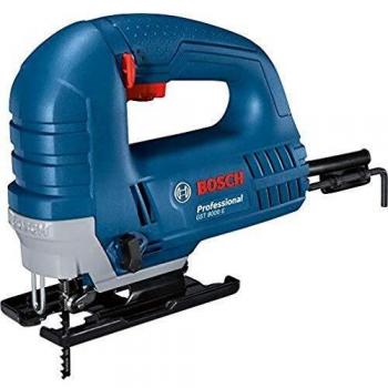 BOSCH 060158H000 - Sierra de calar GST 8000 E Professional. 710 W, Profundidad de corte hasta 80 mm, Sistema de cambio de hoja de sierra SDS, 500-3.100 cpm, Movimiento pendular de 4 escalones. 2,5 Kg