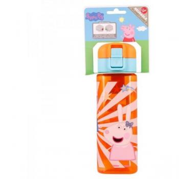Botella Deportiva Peppa Pig con Cierre de Seguridad 550 ml