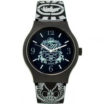 Reloj Marc Ecko Unisex E06511M3 (42mm) - Características: diseño moderno, esfera de 42 mm, resistente al agua, correa de acero inoxidable, cronógrafo, movimiento de cuarzo