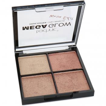 Paleta de Iluminadores Mega Glow Warm Edit - Technic Cosmetics