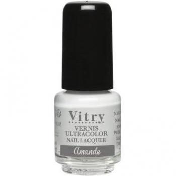 Vitry Mini Esmalte Uñas Almendra 4ml - Esmalte de uñas en tono almendra, presentación mini de 4ml