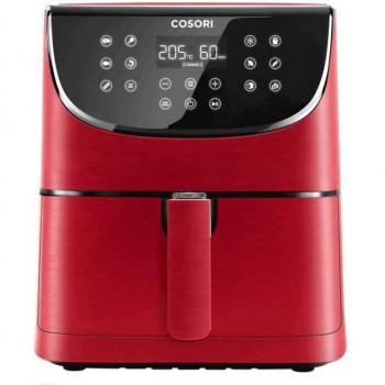 Cosori Premium Chef Edition 5.5L 1700W Freidora de Aire Sin Aceite Roja con 11 Programas