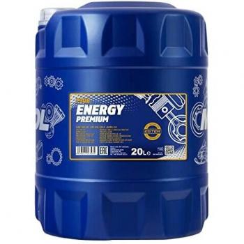 Aceite de motor sintético MANNOL Energy Premium 5W-30, capacidad 20L, compatible con VW, AUDI y MERCEDES-BENZ