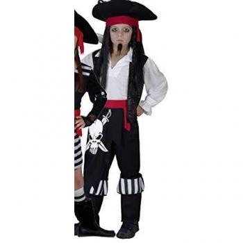 JuguetesFantasia.com Disfraz CAPITÁN Pirata 4-6 AÑOS