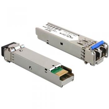DeLOCK SFP 1000Base-LX SM 1310nm red modulo transceptor Fibra óptica 1000 Mbit/s - Transceptor de red
