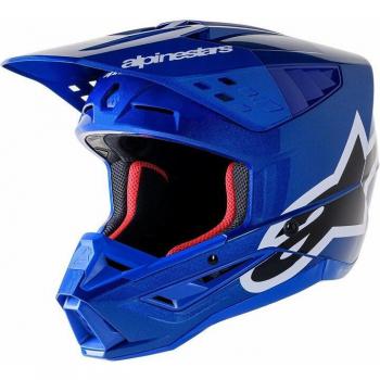 Casco Integral de Motocross Alpinestars SM5 Corp Azul S