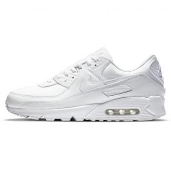 Nike Air Max 90 LTR White Leather Sneakers for Men - Size 38.5 (5.5 US)