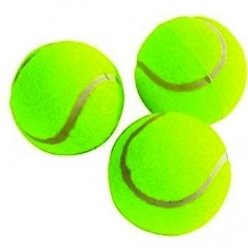 No Label – Juego de 3 Pelotas de Tenis Amarillo