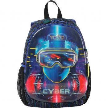 Mochila infantil mediana TOTTO Mettaverse-5CEM