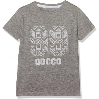 Gocco S72TCCNP401, Camiseta para Niños, Gris