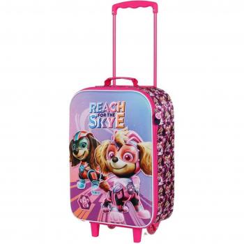Maleta Trolley Soft 3D Karactermania La Patrulla Canina Mighty Pink