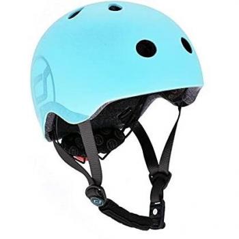 Scoot & Ride Kinder Fahrradhelm Casco de Bicicleta, Unisex Adulto, Morado, 51 bis 55cm