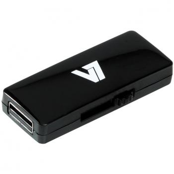 V7 VU232GAR-BLK-2E - Memoria USB de 32 GB, negro